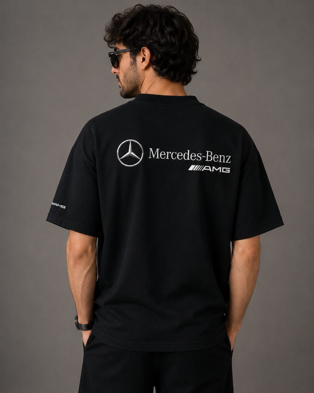 Mercedes-Benz AMG Oversized Tee - Model Back
