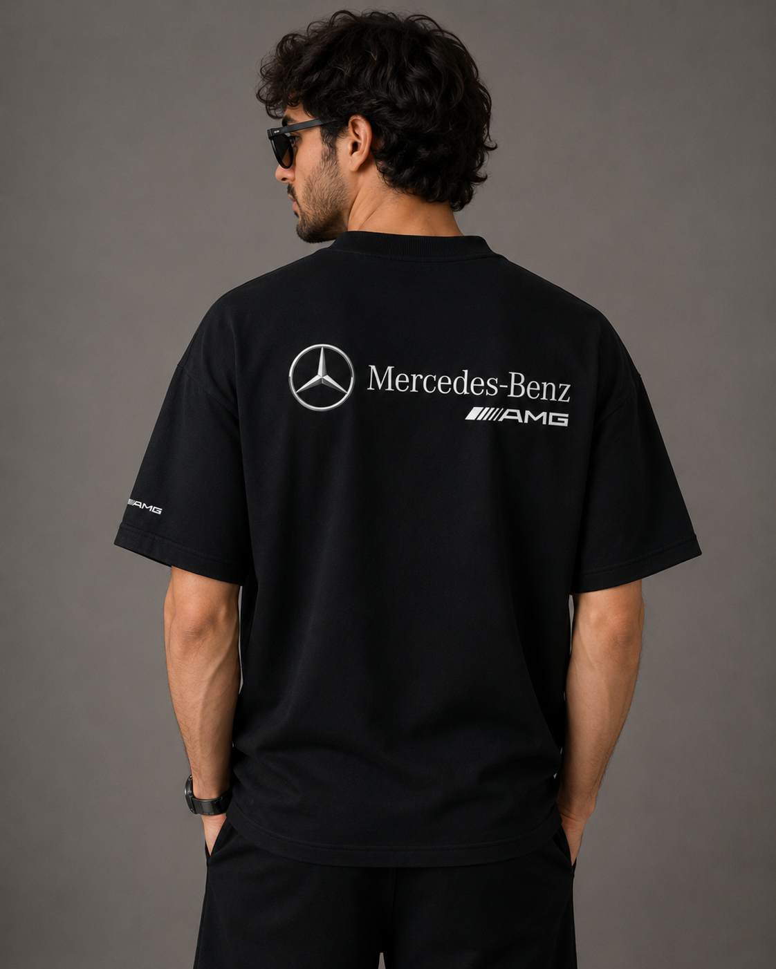Mercedes-Benz AMG Oversized Tee - Model Back