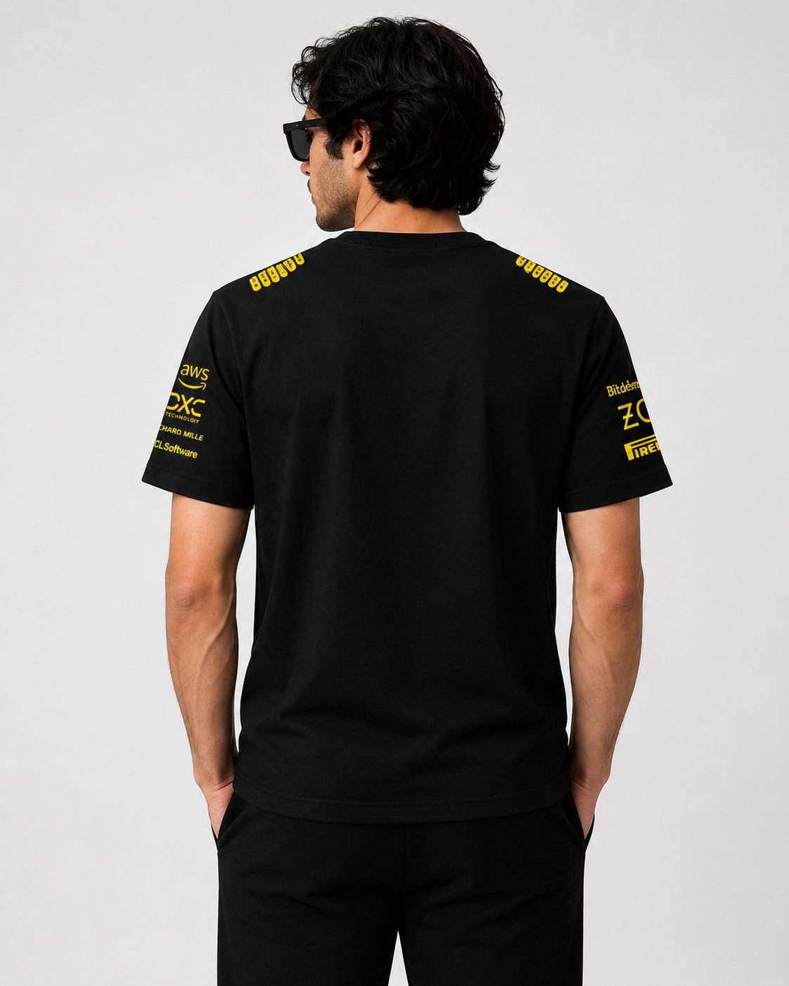 Scuderia Ferrari F1 Team Edition Oversized Tee - Model Back